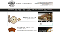 Desktop Screenshot of museodeltiempo.com.mx